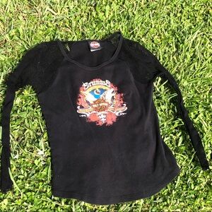 Harley Davidson Sturgis Mesh Arm Pullover